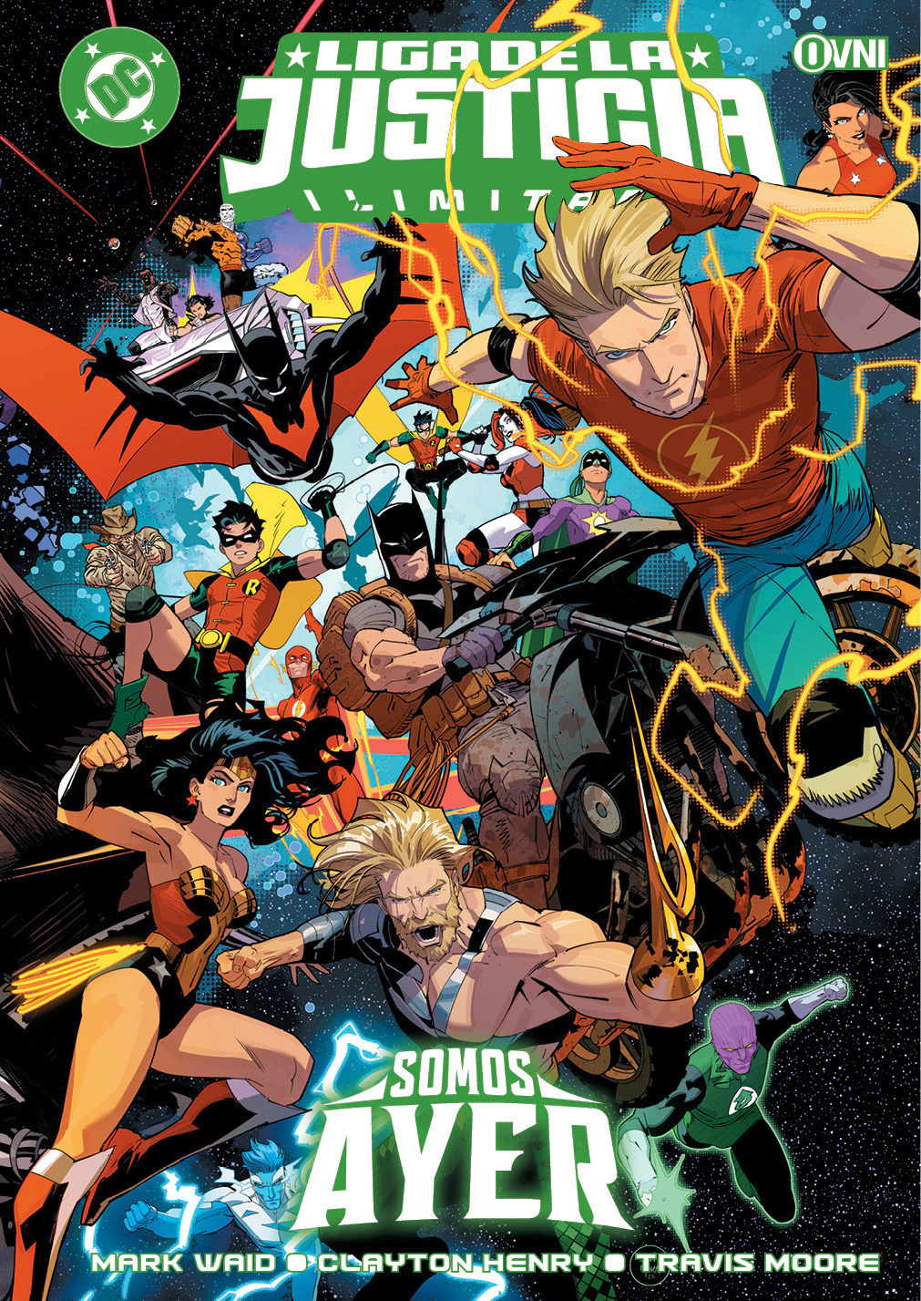 LIGA DE LA JUSTICIA ILIMITADA: SOMOS AYER (K.O)